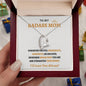To My Badass Mom - Forever Love Necklace