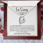 I Am Sorry - Forever Love Necklace