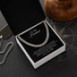To My Husband | Cuban Link Chain