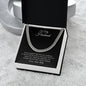 To My Husband | Cuban Link Chain