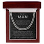 To My Man - Cuban Link Chain