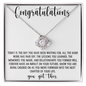 Congratulation | Love Knot Necklace