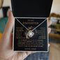 To My Daughter | Love Knot Necklace