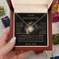 To My Daughter | Love Knot Necklace