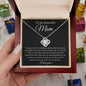 To My Beautiful Mom - Love Knot Necklace