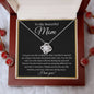 To My Beautiful Mom - Love Knot Necklace
