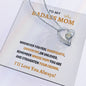To My Badass Mom - Forever Love Necklace