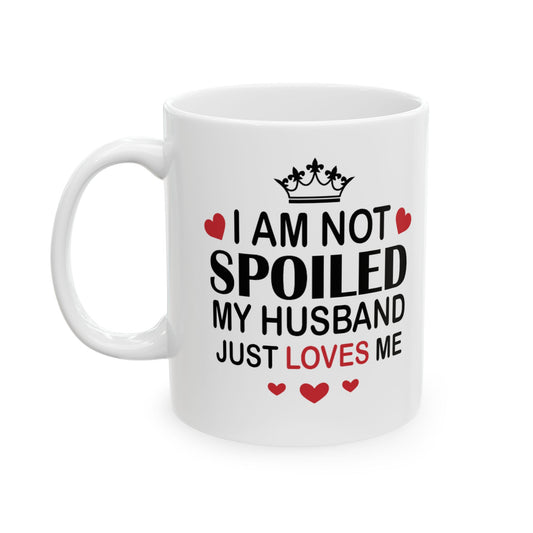 Funny Husband Coffee Mug - Perfect Gift for Wife & Anniversaries