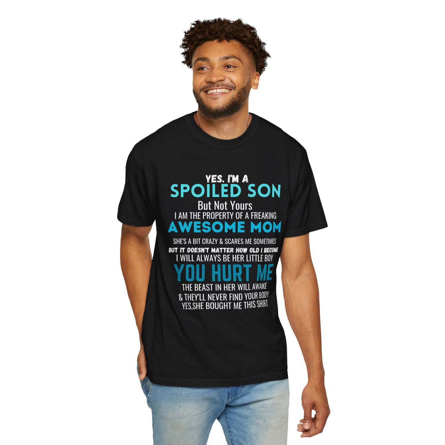 To My Son | Unisex Garment-Dyed T-shirt