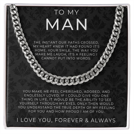 To My Man - Cuban Link Chain